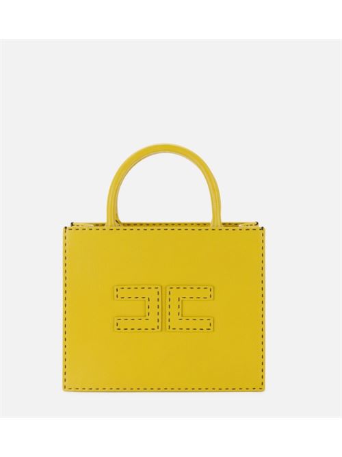 SMALL TOTE BAG ELISABETTA FRANCHI | BS08A51E2DC6 curry